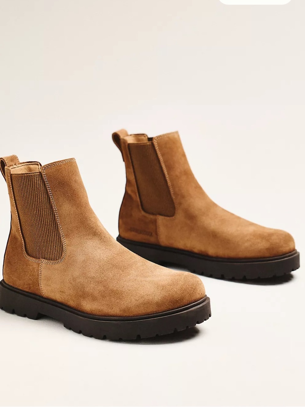 Birkenstock Highwood Slip On Brown Chelsea Boots Size 9- NEW IN BOX